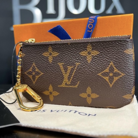 Monogram Key Coin Pouch - Picture 3 of 10